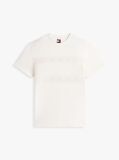 White Regular Tonal Flag Short-Sleeve T-Shirt  Men