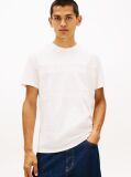 White Regular Tonal Flag Short-Sleeve T-Shirt  Men
