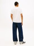 White Regular Tonal Flag Short-Sleeve T-Shirt  Men