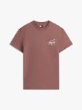 Brown Signature Back Logo Crew Neck T-Shirt  Men