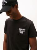 Black Varsity Logo Slim T-Shirt  Men