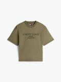Green 90s Classic Tonal Logo T-Shirt  Men
