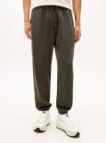 Black Classic Washed Tonal Logo Relaxed Joggers  Men