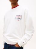 Beige Regular Logo Back Graphic Sweatshirt  Men