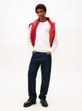 Beige Regular Logo Back Graphic Sweatshirt  Men