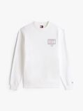 Beige Regular Logo Back Graphic Sweatshirt  Men