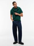 Green Tommy Flag Crew Neck T-Shirt  Men