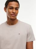 Καφέ T-Shirt Με Κλασική Λαιμόκοψη Και Σημαία Tommy  Άνδρες