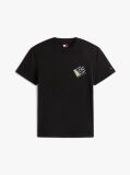 Μαύρο Βαμβακερό T-Shirt Με Signature Πίσω Λογότυπο  Άνδρες