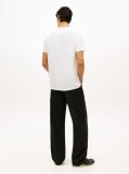 White Logo Crew Neck Jersey T-Shirt  Men