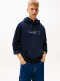 Μπλε Hoody Με Λογότυπο  Άνδρες