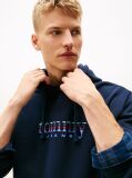 Μπλε Hoody Με Λογότυπο  Άνδρες