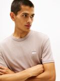 Μπεζ T-Shirt Με Tonal Ετικέτα Tommy  Άνδρες