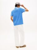 Blue Tommy Flag Regular Fit Tipped Polo Shirt  Men