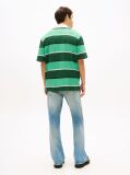 Multi Relaxed Fit Rugby Stripe Embroidery Polo Shirt  Men