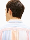 Multi Relaxed Fit Stripe Short Sleeve Shirt  Men