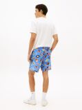 Multi Print Poplin Relaxed Bermuda Shorts  Men