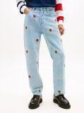 Denim Sonny Embroidery Regular Tapered Leg Jeans  Men