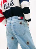 Denim Sonny Embroidery Regular Tapered Leg Jeans  Men