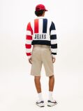 Beige Otis Twill Chino Bermuda Shorts  Men