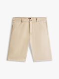 Beige Otis Twill Chino Bermuda Shorts  Men
