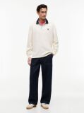Beige Tommy Badge Relaxed Rugby Shirt  Men
