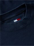 Blue Waffle Knit Relaxed Jumper  Men