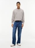 Brown Waffle Knit Relaxed Jumper  Men