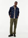 Brown Regular Fit Washed Waffle Knit Polo Shirt  Men