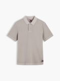Brown Regular Fit Washed Waffle Knit Polo Shirt  Men
