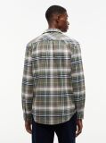 Multi Regular Fit Check Brushed Flannel Shirt  Men