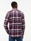 Multi Regular Fit Check Brushed Flannel Shirt  Men