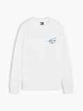 Beige Signature Logo Slim Long Sleeve T-Shirt  Men