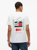 Beige Back Graphic Jersey Crew Neck T-Shirt  Men