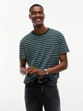 Multi Tommy Flag Stripe Jersey T-Shirt  Men