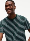 Multi Tommy Flag Stripe Jersey T-Shirt  Men