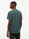 Multi Tommy Flag Stripe Jersey T-Shirt  Men
