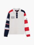Multi Colour-Blocked Knit Rugby Shirt  Men