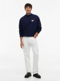 Blue Back Wavy Flag Terry Relaxed Sweatshirt  Men