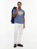 Blue Varsity Logo Jersey T-Shirt  Men