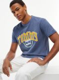 Blue Varsity Logo Jersey T-Shirt  Men