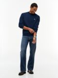 Blue Badge Fleece Crew Neck Sweatshirt  Men