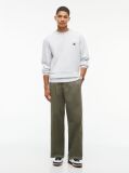 Grey Badge Fleece Crew Neck Sweatshirt  Men