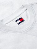 Grey Badge Fleece Crew Neck Sweatshirt  Men