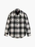 Multi Tartan Check Oversized Overshirt  Men