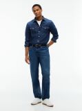 Denim Regular Fit Western Denim Shirt  Men