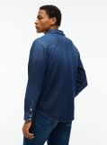 Denim Regular Fit Western Denim Shirt  Men