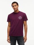 Red Wavy Flag Back Logo Jersey T-Shirt  Men