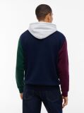 Multi Tommy Badge Colour-Blocked Fleece Hoody  Men