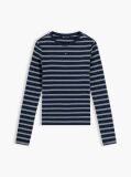 Multi Μακρυμάνικο Ριμπ T-Shirt Σε Slim Γραμμή  Γυναίκες